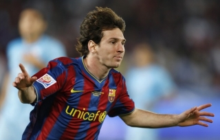 Amsterdamda Messi 