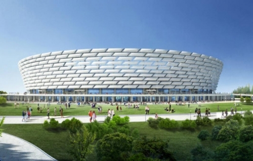UEFA nümayəndələri Olimpiya Stadionunda yoxlama aparacaq