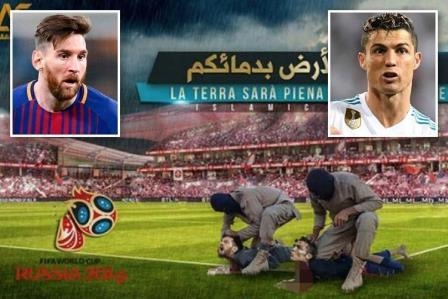 İŞİD Messi və Ronaldonun başlarını kəsməklə təhdid etdi