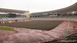 Respublika Stadionu üçün 15 min kubmetr torpaq gətirilib