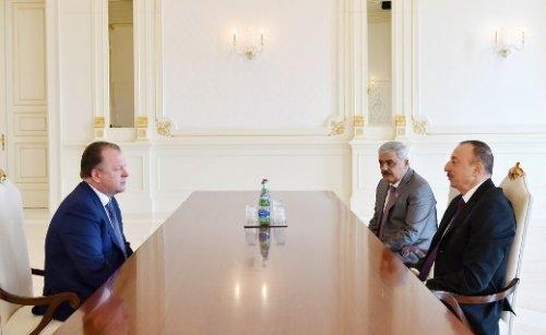 İlham Əliyev Beynəlxalq Cüdo Federasiyasının (İJF) prezidentini qəbul edib