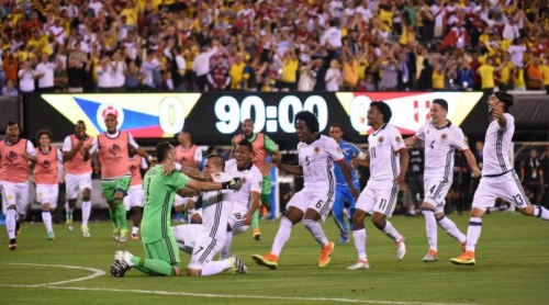 Kolumbiya Kopa Amerikada penaltilərdə sevindi