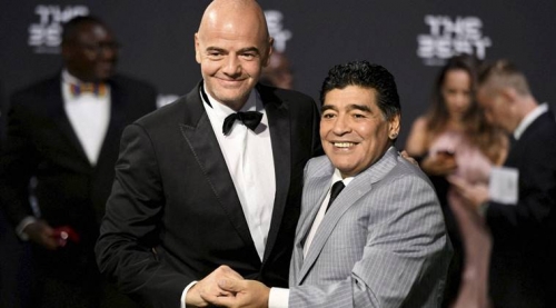 Maradona Messiyə görə FİFA prezidentinə xahiş edəcək