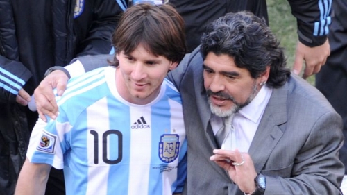Maradona və Argentina prezidenti: 