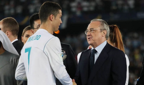 Florentino Peres Ronaldoyla görüşüb