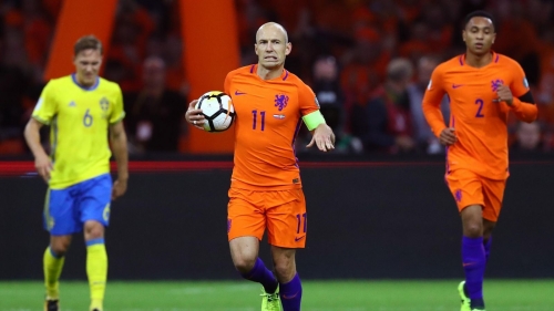 Aryen Robben Hollandiya millisi ilə vidalaşdı