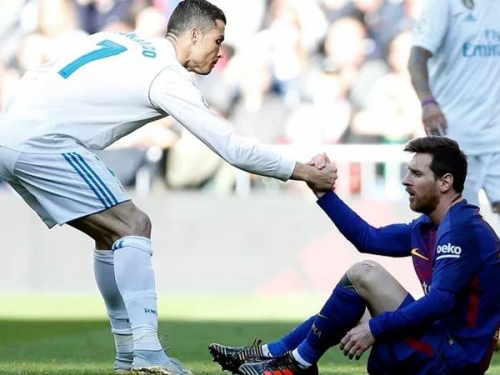 Lionel Messi Kriştiano Ronaldonu təriflədi
