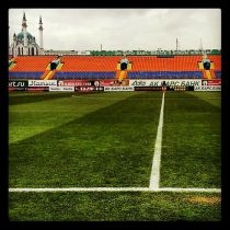 Kazan stadionu "Rubin" - "Neftçi" oyununa hazırdı