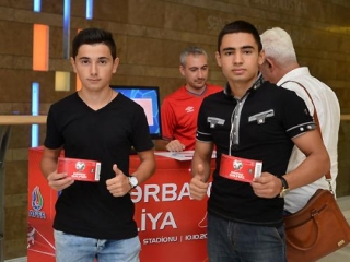 Azərbaycan - İtaliya matçına bilet satışı davam edir